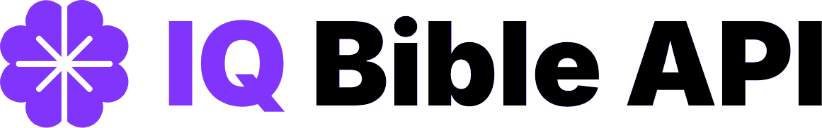 IQ Bible API wordmark