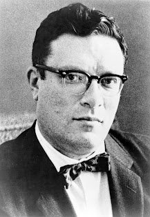 Portrait of the science fiction author Isaac Asimov